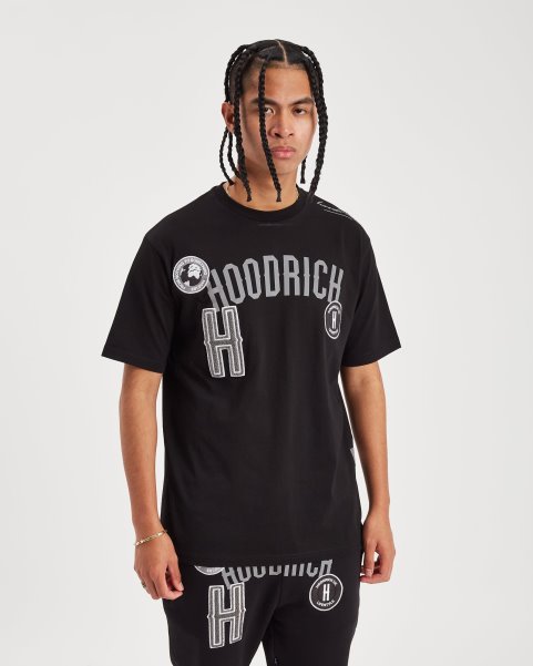Hoodrich NZ OG Pacific T-shirt Black/Reflective/Sleet