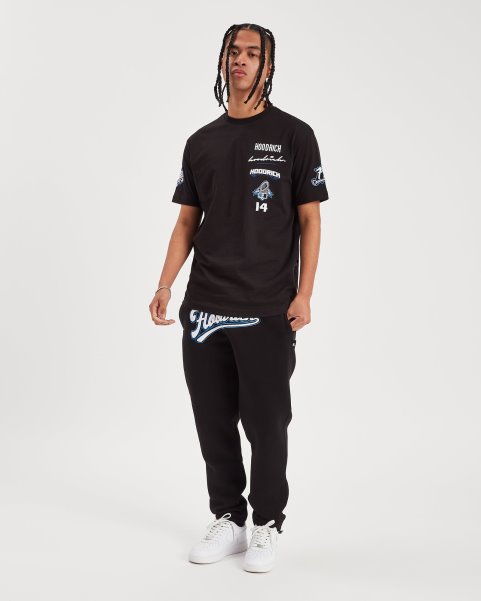 Black/White/Blue Hoodrich NZ OG Stadium T-shirt