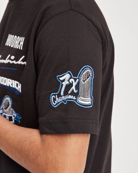 Black/White/Blue Hoodrich NZ OG Stadium T-shirt