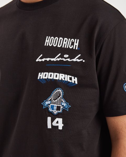 Black/White/Blue Hoodrich NZ OG Stadium T-shirt