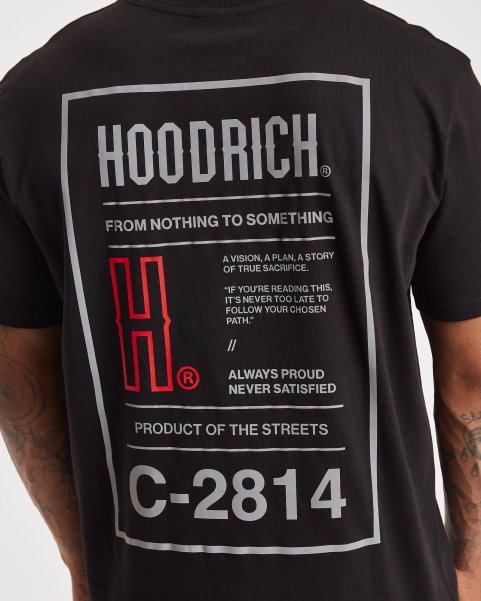 Black/Reflective OG Akira V6 T-shirt Hoodrich NZ