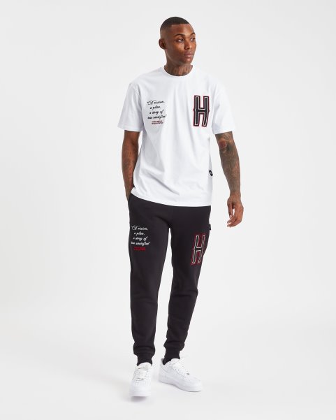 OG Pulse T-Shirt Hoodrich NZ White/Black/Red