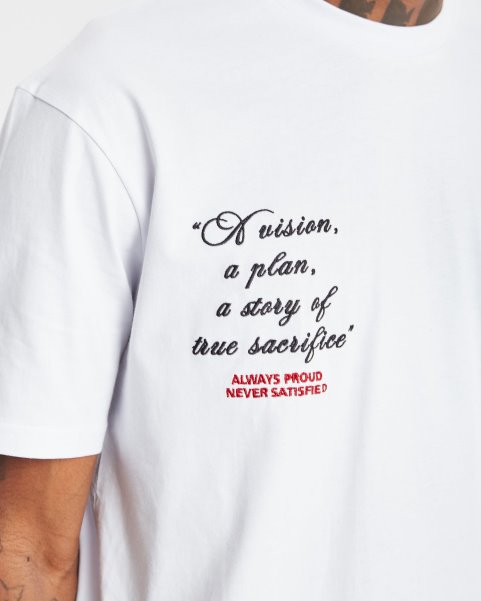 OG Pulse T-Shirt Hoodrich NZ White/Black/Red