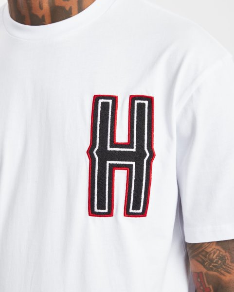 OG Pulse T-Shirt Hoodrich NZ White/Black/Red