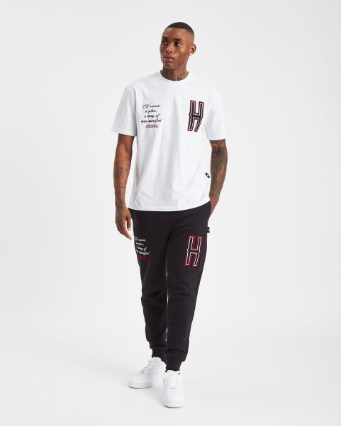 OG Pulse T-Shirt Hoodrich NZ White/Black/Red