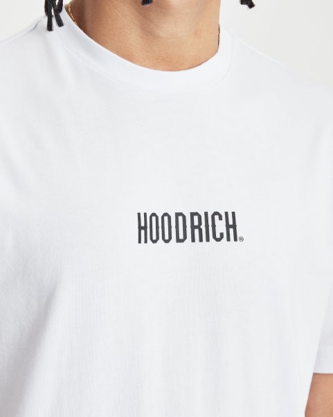 Hoodrich NZ White/Black OG Core Logo T-shirt