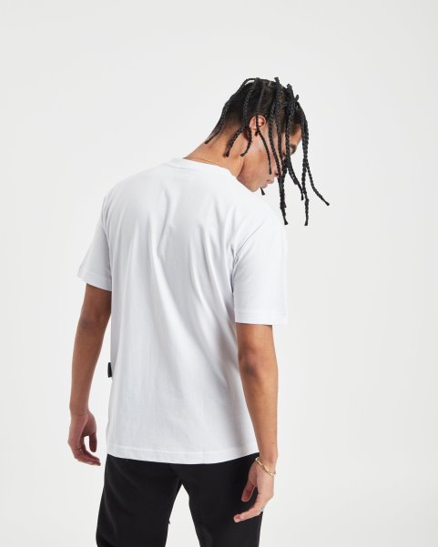 Hoodrich NZ White/Black OG Core Logo T-shirt
