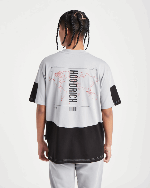 Hoodrich NZ OG Aspire T-Shirt Sleet/Black/Fiesta