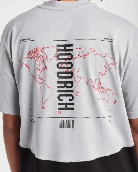 Hoodrich NZ OG Aspire T-Shirt Sleet/Black/Fiesta