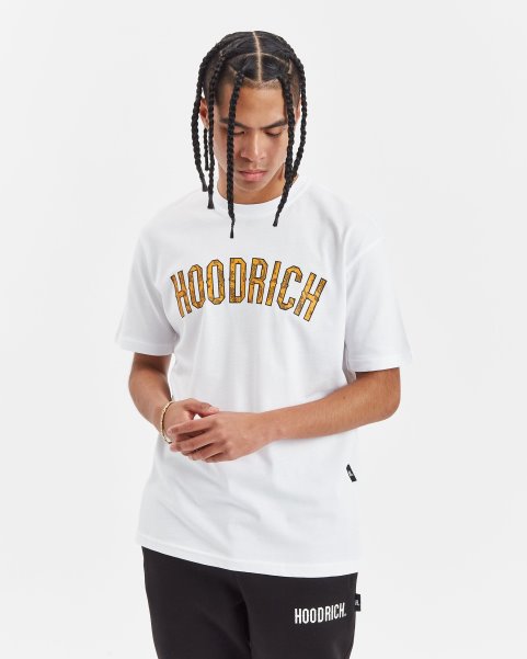 White/Black/Yellow Hoodrich NZ OG Paisley T-shirt