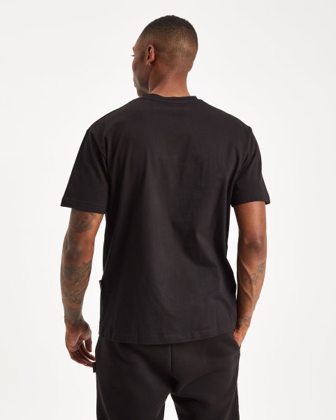 Black/Azure Blue Hoodrich NZ OG Core T-shirt