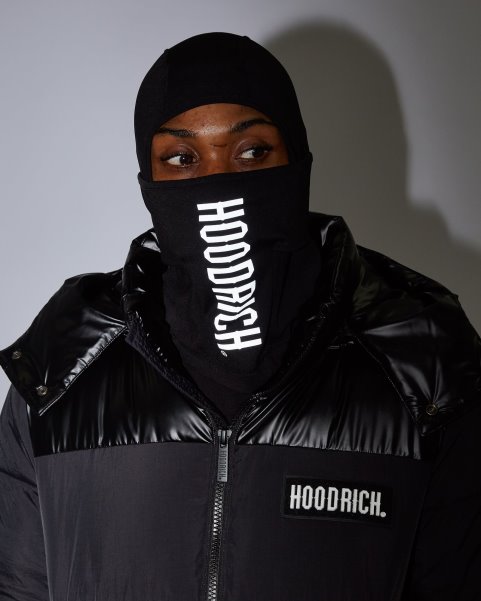 Hoodrich NZ Black/Reflective OG Reflective Balaclava