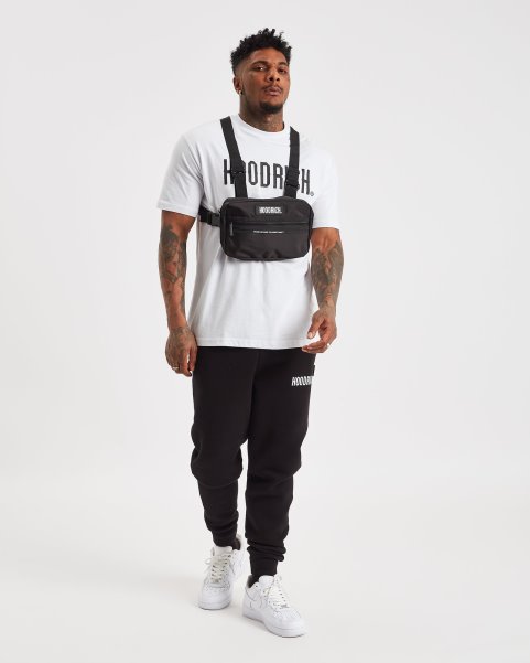 Black/White Hoodrich NZ OG Core Chest Bag