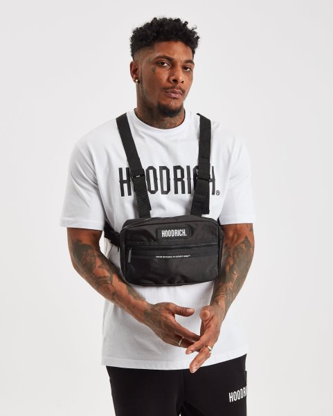 Black/White Hoodrich NZ OG Core Chest Bag