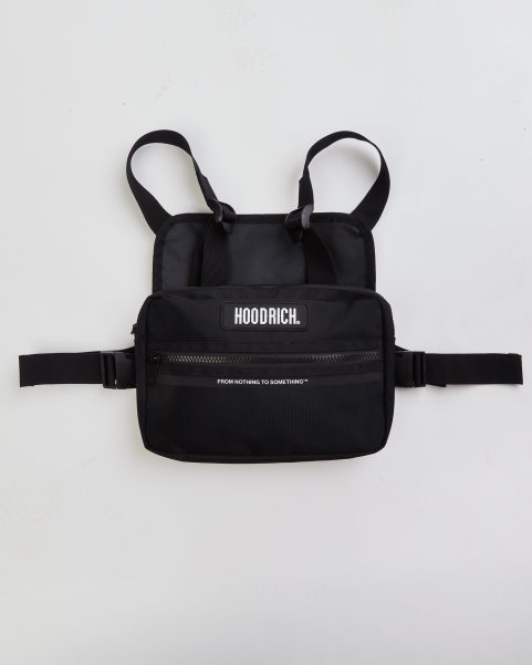 Black/White Hoodrich NZ OG Core Chest Bag