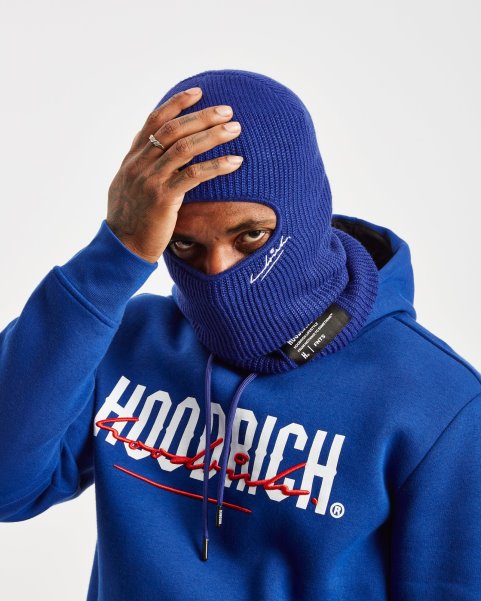 Hoodrich NZ Blue/White/Black OG Knitted Balaclava