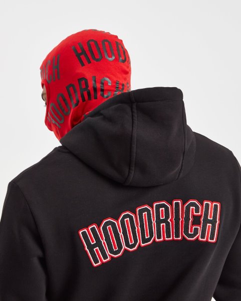 Red/Black OG Large Repro Balaclava Hoodrich NZ