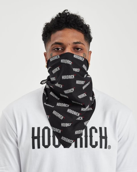 OG Repro Bandana Hoodrich NZ Black/White/Red