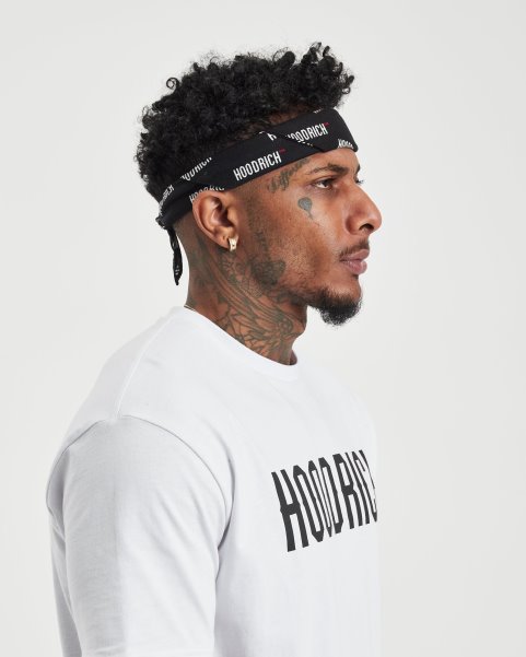 OG Repro Bandana Hoodrich NZ Black/White/Red