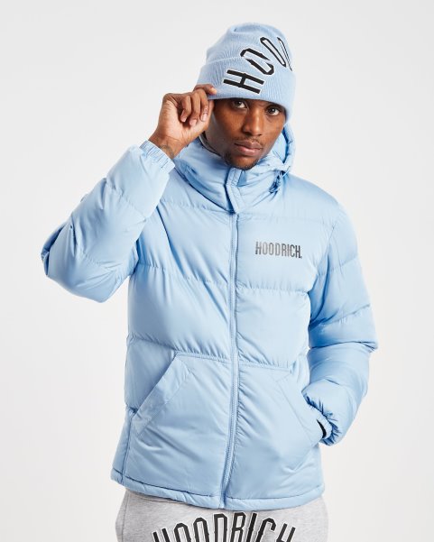 OG Stack Beanie Baby Blue/Black/White Hoodrich NZ