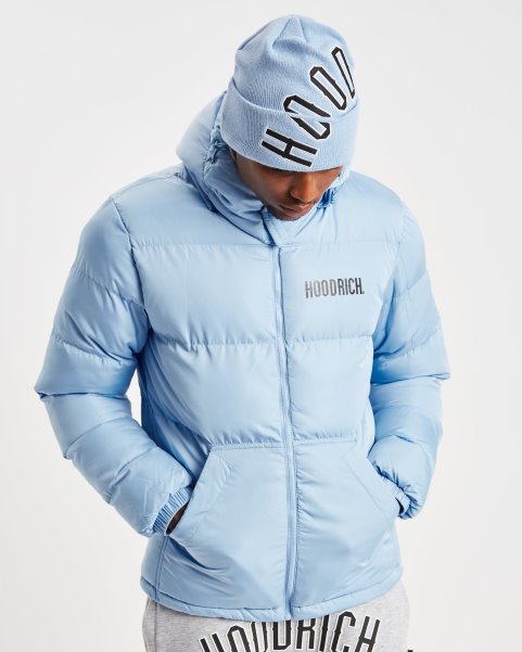 OG Stack Beanie Baby Blue/Black/White Hoodrich NZ