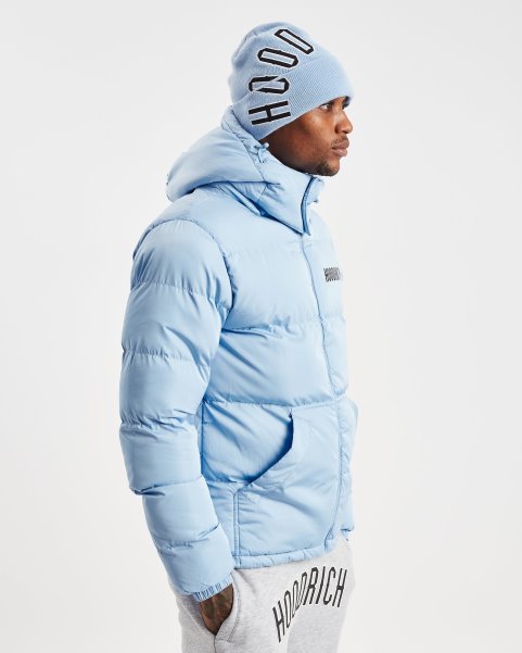 OG Stack Beanie Baby Blue/Black/White Hoodrich NZ