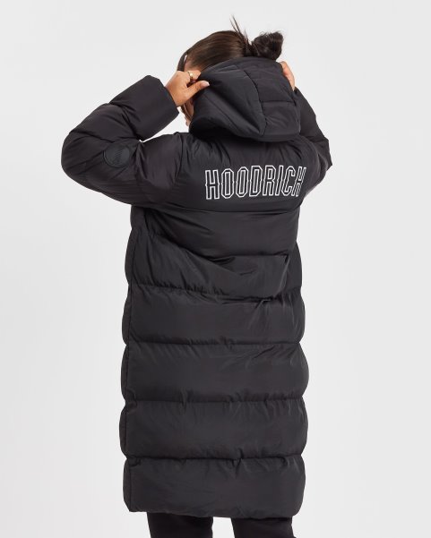 Black/White OG Sia Longline Jacket Hoodrich NZ