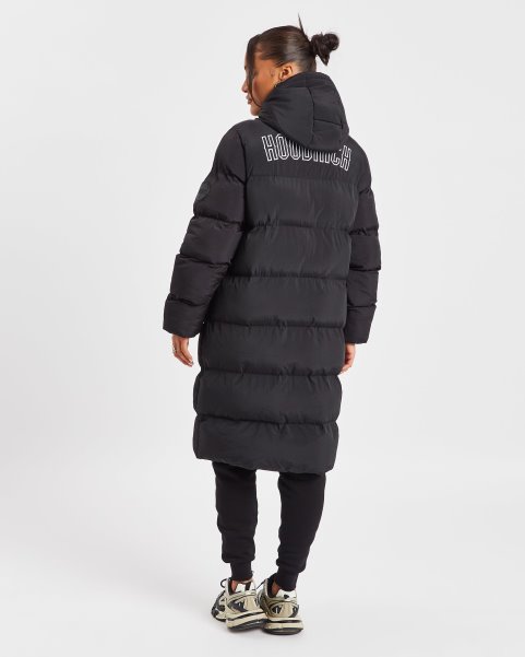 Black/White OG Sia Longline Jacket Hoodrich NZ