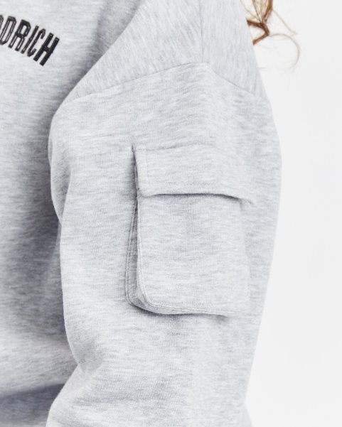 Hoodrich NZ Heather Grey/Black (Restock) OG Luna Full Zip Hoodie