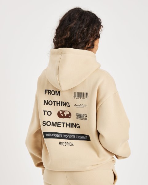 Irish Cream/Black/Brunette Hoodrich NZ OG Frenzy Hoodie