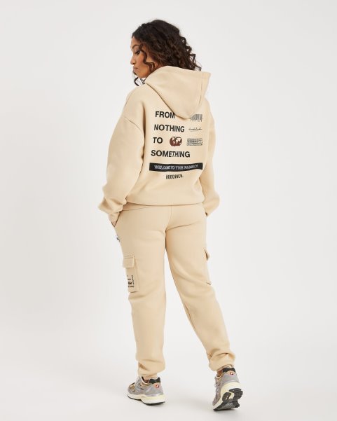 Irish Cream/Black/Brunette Hoodrich NZ OG Frenzy Hoodie