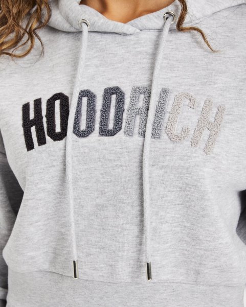 OG Kraze Cropped Hoodie Heather Grey/Grey (Restock) Hoodrich NZ