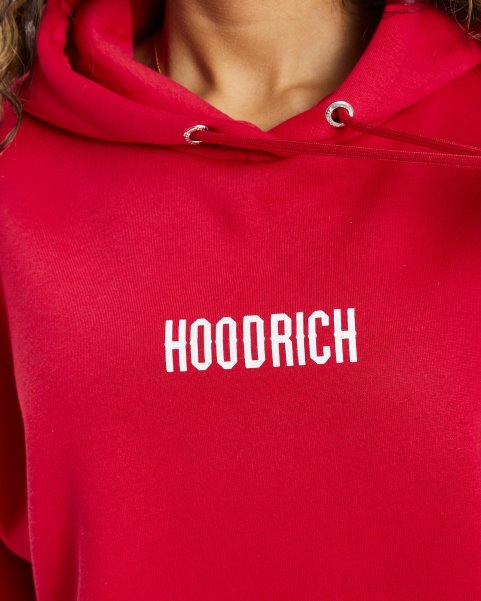 Hoodrich NZ Lychee/White OG Storm Small Logo Hoodie