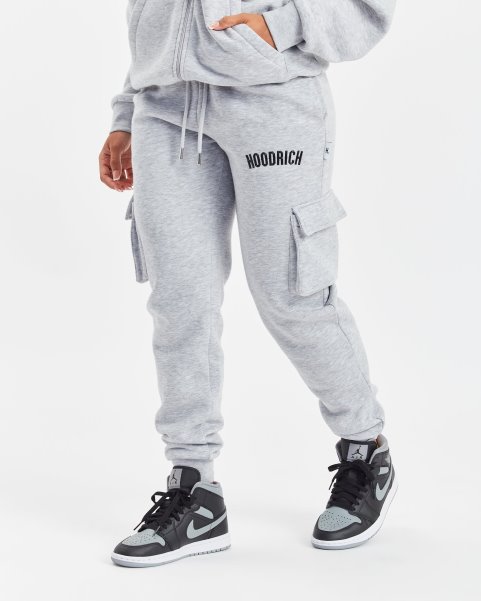 OG Luna Cargo Joggers Hoodrich NZ Heather Grey/Black (Restock)
