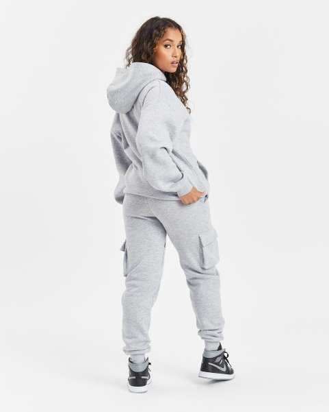 OG Luna Cargo Joggers Hoodrich NZ Heather Grey/Black (Restock)