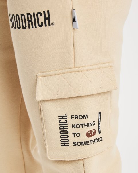 Irish Cream/Black/Brunette Hoodrich NZ OG Frenzy Cargo Joggers