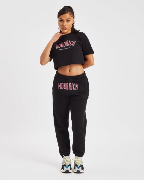 Hoodrich NZ OG Breeze Joggers Black/White/Pink