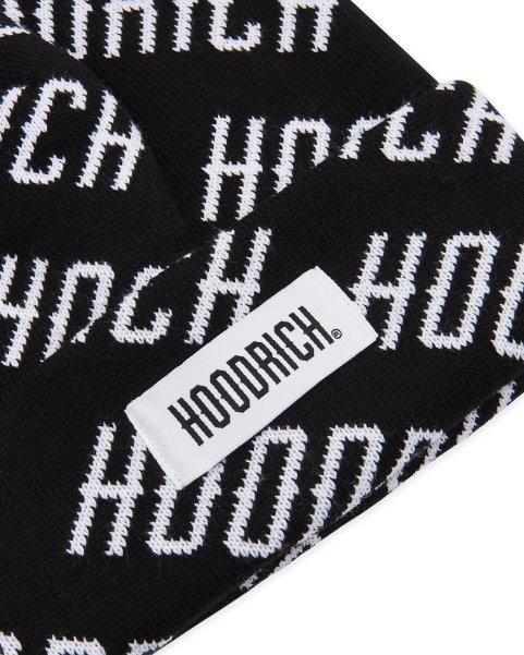 Black/White Hoodrich NZ OG Logo Beanie